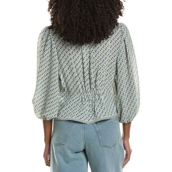 Max Studio Womens Peplum Top - Picture 2 of 4